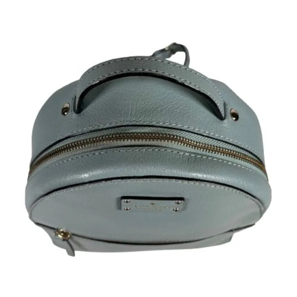 Kate Spade Grove Street Sammi Backpack Lakesedge Blue Leather $299 WKRU4894